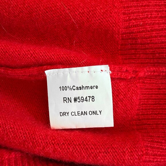 Mantovani Italian Cashmere V-Neck Sweater - Picture 7 of 8